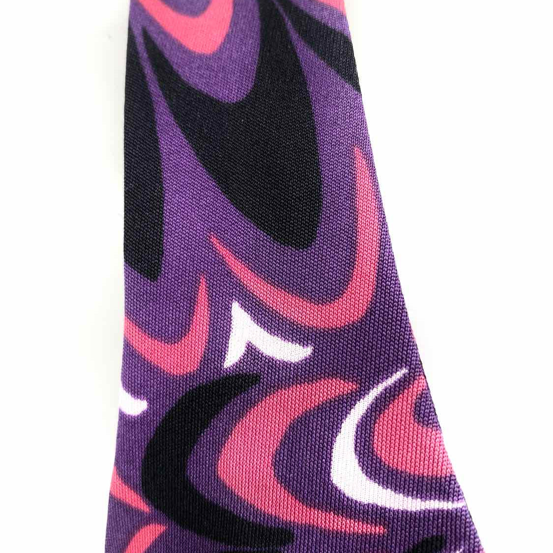 Trina Turk Women's Purple Scoop Neck Abstract Size S Sleeveless