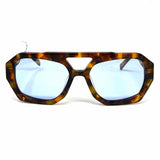 Vehla River Brown Aviator Tortoise Sunglasses