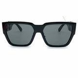 Versace MOD 4483-D Black Geometric Medusa Biggie Sunglasses