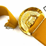 Motion East Elastic Yellow Buckle 27" Belt