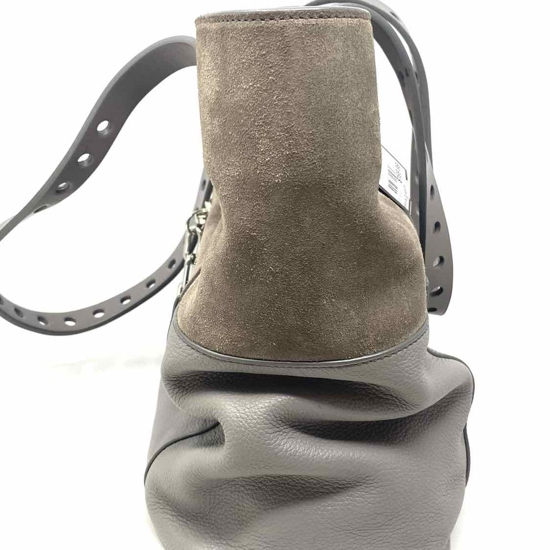 Alexander Wang Riot Gray Leather Suede Tote