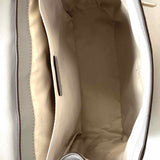 Kate Spade Gray Flap Color Block Pebbled Leather BackPack