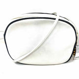 Susan Gail Black / White Camera Bag Color Block Crossbody