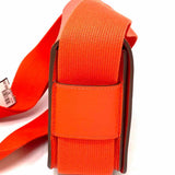 Hermes 2025 Geta in Chevre Mysore Red Flap Leather Crossbody