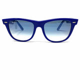 Ray Ban Wayfarer Blue Square Sunglasses