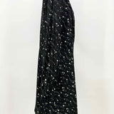 Ted Baker Gemmi Rouleau Women's Black White Size 14 Long Sleeve Celestial Dress