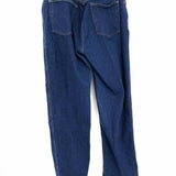 REDONE Women's Dark Blue Size 30 High Waisted Straight Leg Jeans