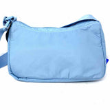 Adidas Nylon Blue Rectangle Logo Shoulder Bag