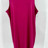 Eileen Fisher Women's Plum Size 3X Knee High Sleeveless Dress