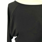 ANATOMIE Women's Black Size XS Boatneck Long Sleeve