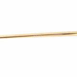 Gold Tone Blue Cat Eye Aviator Sunglasses