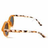 Orange Round Sunglasses