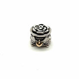 PANDORA 925 Sterling Silver Murano Glass 5 Piece Multi-Color Charm Jewelry Set