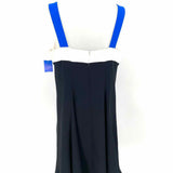 KENZO Women's Multi-Blue Sleeveless Color Block Size 44/12 Dress