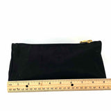 MOSCHINO Nylon Black Logo Cosmetic Vintage Pouch