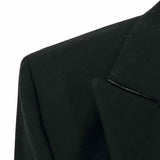 rag & bone Preston Women's Black Size 4 Double Breasted Tweed Blazer