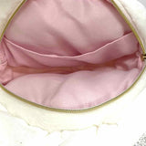 Plush White Zip Lace Hello Kitty Pouch