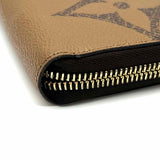 LOUIS VUITTON 2020 Giant Zippy Brown Zip-Around Reverse Monogram Wallet