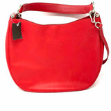 Coach Nomad Red Hobo Leather Shoulder Bag