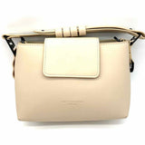 Gaston Luga Splashini Wood Beige Top Handle vegan leather Crossbody