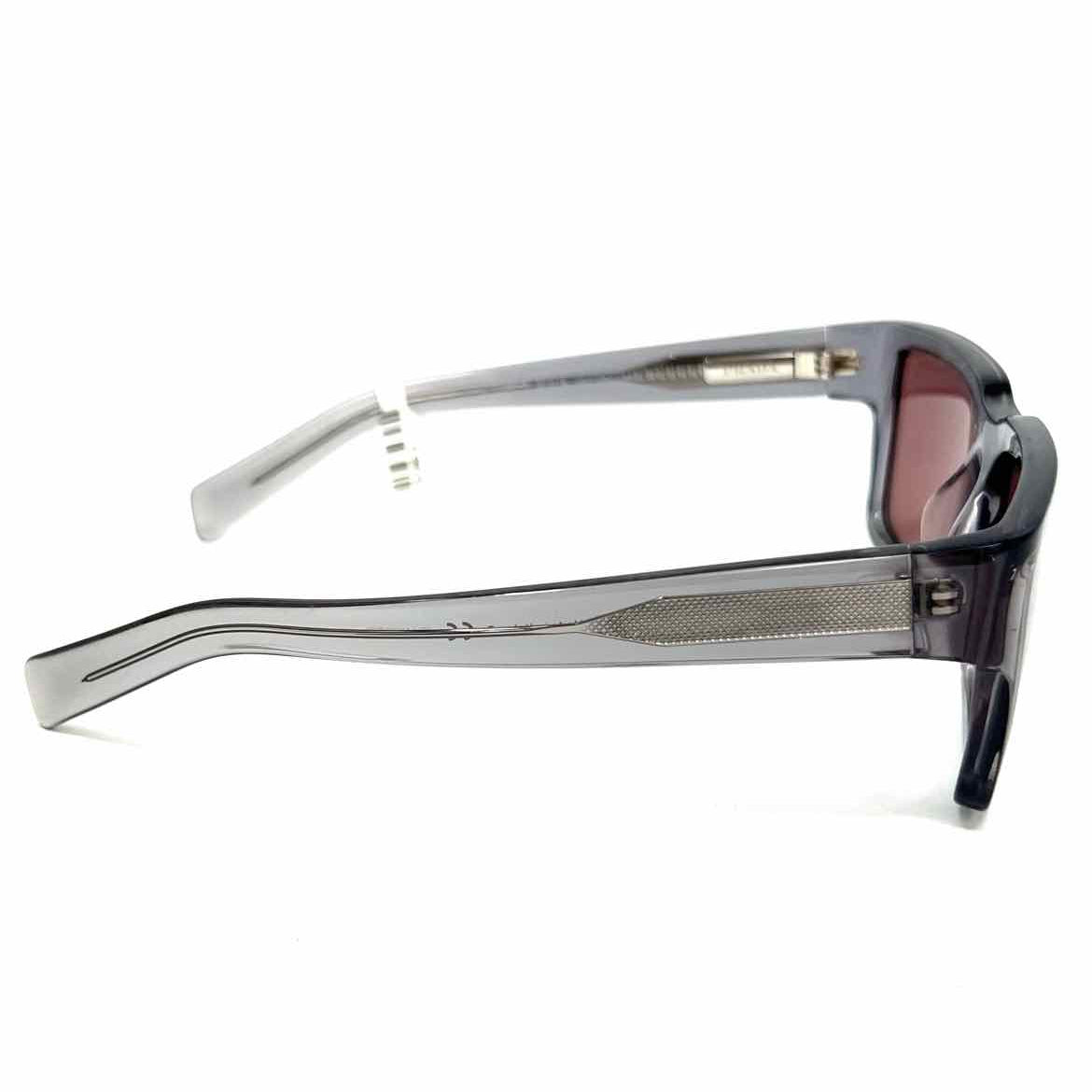 Prada Gray Rectangular Translucent SPR09Y Sunglasses