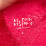 Eileen Fisher Women's Pink Size M Scoop Neck Sleeveless