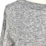 Moth Women's Gray Size XS balloon sleeve Rayon Blend Sweater