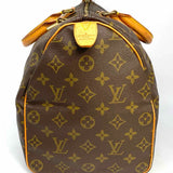LOUIS VUITTON 1987 Speedy 35 Coated Canvas Brown Monogram Satchel
