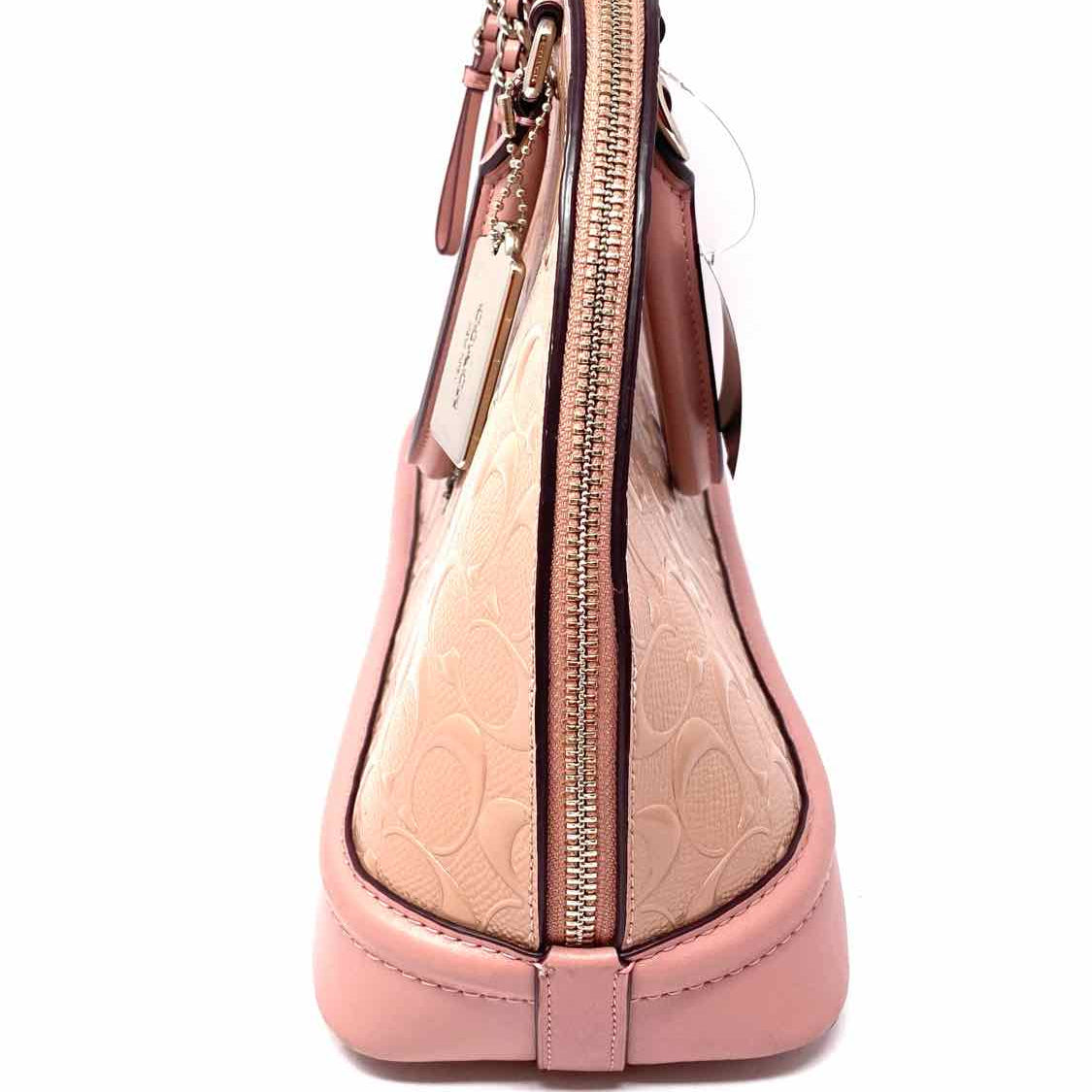 Coach Large Sierra Mauve Half Dome Signature Satchel