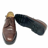 Salvatore Ferragamo Men's Brown Shoe Size 9.5 Leather Oxford Loafers