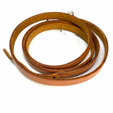 Hermes Leather Brown Wrap Buckle Bracelet
