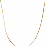 Estate 14K Gold Chain 16" Diamond Necklace