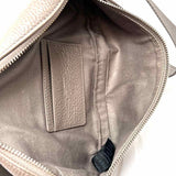 Quince Gray Zip Pebbled Leather Waist Bag