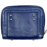 Chloe Paddington Navy Bi-Fold Lock Leather Wallet