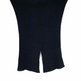 Cecilie Bahnsen Imona Women's Black Size XL Ribbed Knit Shorts