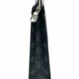 LOUIS VUITTON 2020 Pochette Voyage MM Charcoal Monogram Eclipse Reverse Clutch