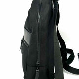 knomo Mini Beauchamp Canvas Black Zip-Around BackPack