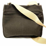 Dooney & Bourke Canvas 28 Brown Tote Turnlock Crossbody