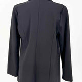 LIVERPOOL Women's Black Size XS Open Front Blazer
