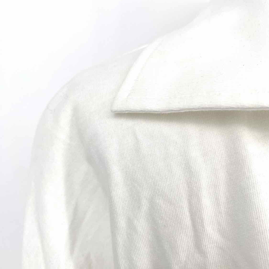 Vince Women's White Size XL tunic Cotton Long Sleeve