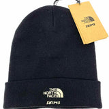 The North Face x Skims Wool Polyester Blend Black Beanie Hat
