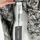DOLCE & GABBANA Women's Gray Size 42/6 A-Line Speckled Dress