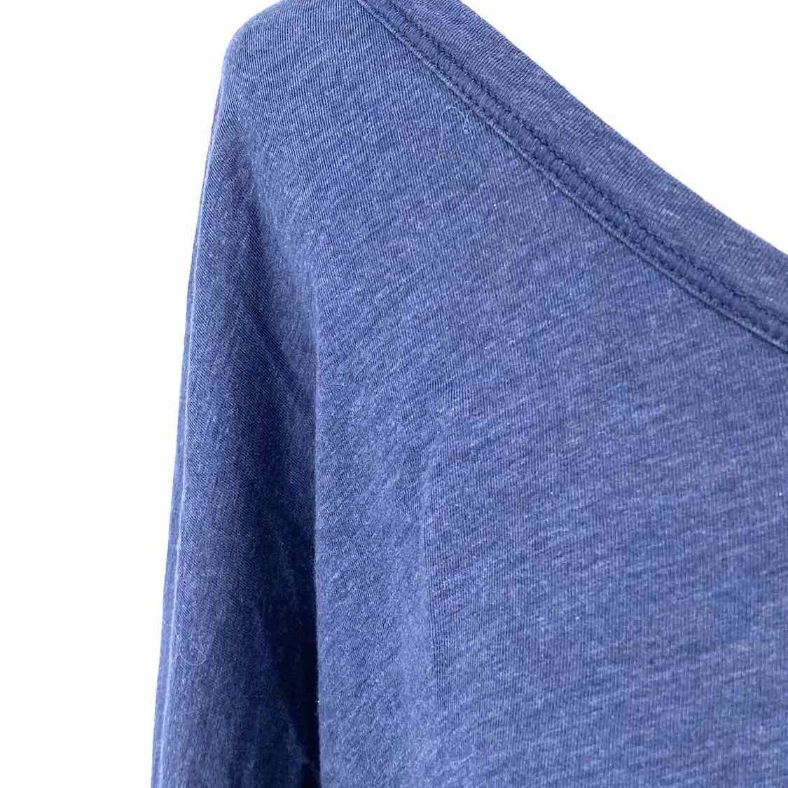 Lululemon Women's Steel Blue Size S Scoop Neck Long Sleeve