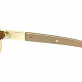 Kenneth Cole React Beige Butterfly Translucent Sunglasses