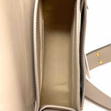 Chloe Small Tess Taupe Saddle Bag O Ring Leather Shoulder Bag