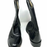 Justin Roper Women's Black Size 8.5 Mid calf Western Boots