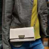 ZAC zac posen Earthette Mauve Crossbody Wallet