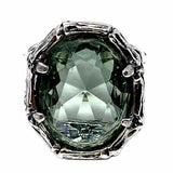 Giovanni Raspini 7.5 .925 Green Quartz Ring