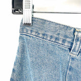 GAP Women's Light Blue Size 2 A-Line Denim Buttons Skirt