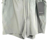 Lululemon Zeroed In Shorts Men's Gray Green Size XXL Drawstring Shorts